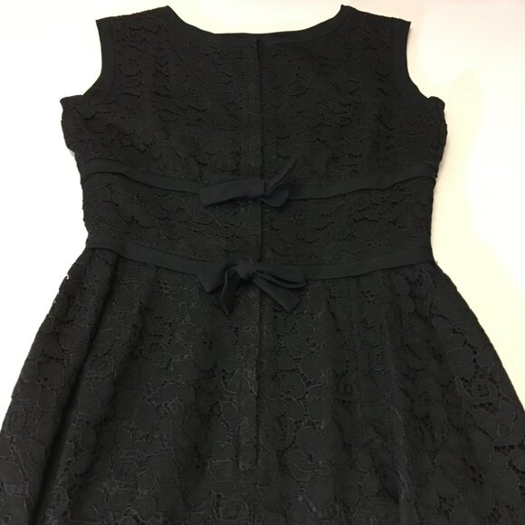 Vintage 50s 60s Black Wiggle Dress Party Cocktail Christmas LBD MCM Bombshell (I - Picture 13 of 16